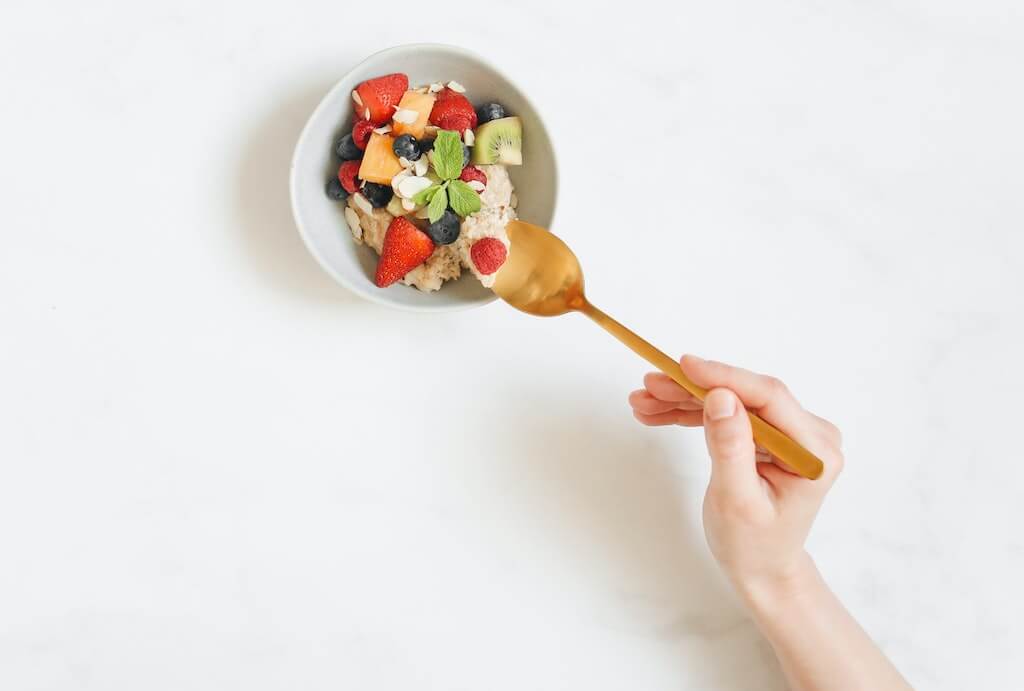 Nutritional values in porridge