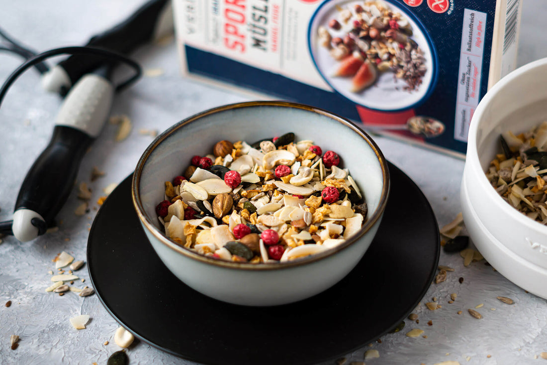 More energy for your sport through a healthy breakfast