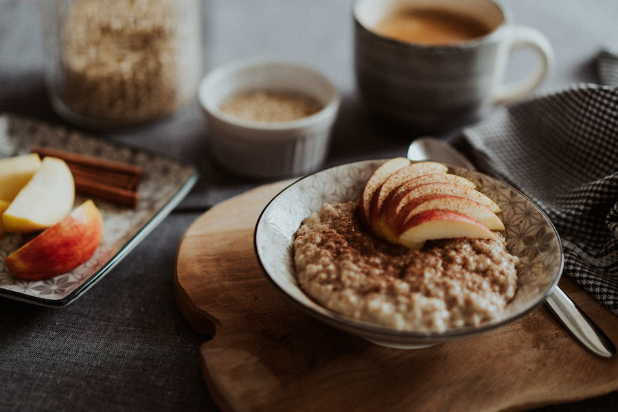 Porridge mit Zimt