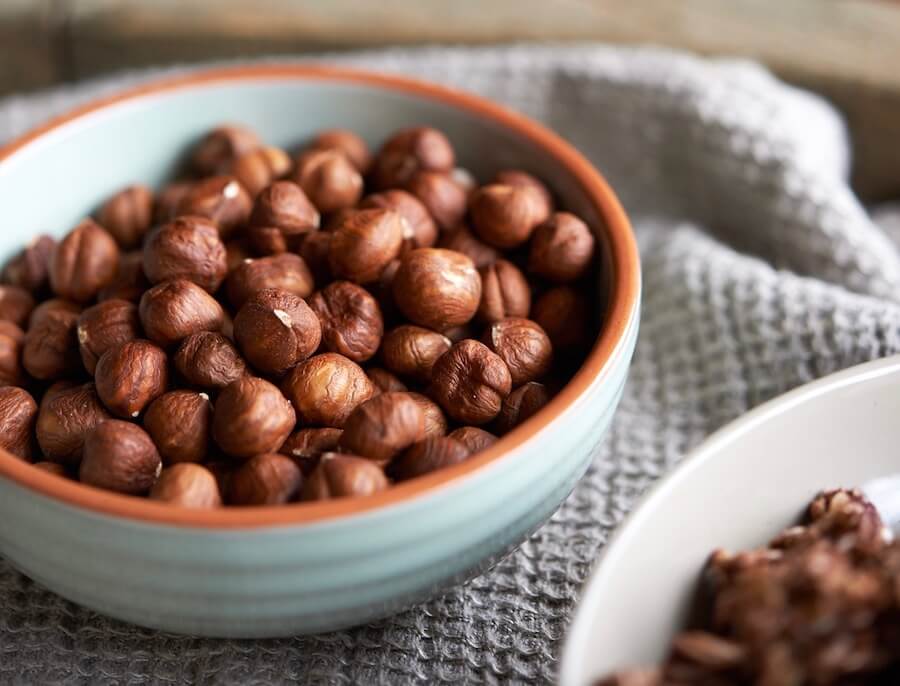 Haselnüsse gesund Frühstück