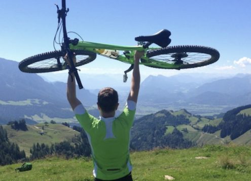 Home is where the mountains are: Team Verival introduces you to the most beautiful bike trails in Langkampfen