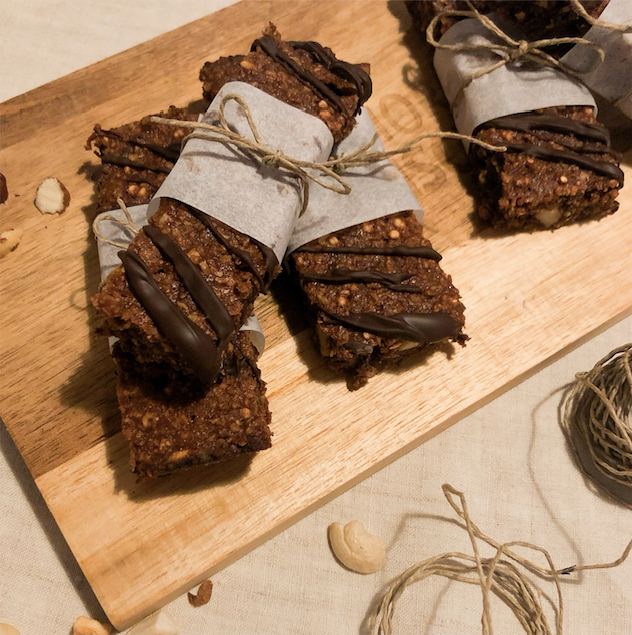 Recipe Healthy chocolate muesli bars