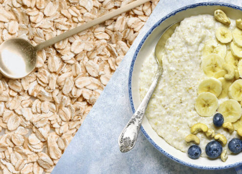 What is the difference between oat flakes and porridge?