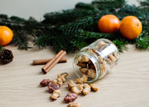 Christmas recipe: Roasted almonds and cashews