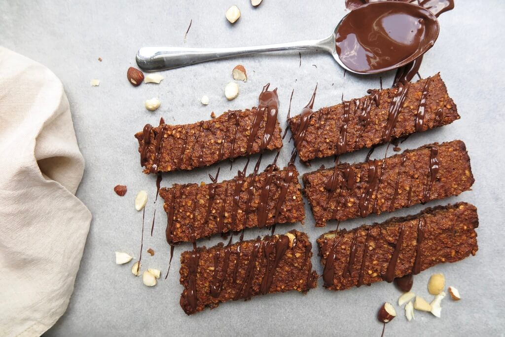 Recipe: Healthy chocolate muesli bars