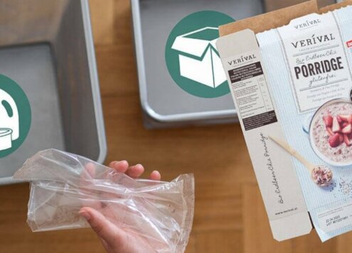 Sustainable packaging at Verival