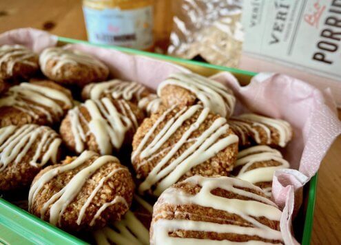 Recipe: Almond Porridge Cookies with Honey