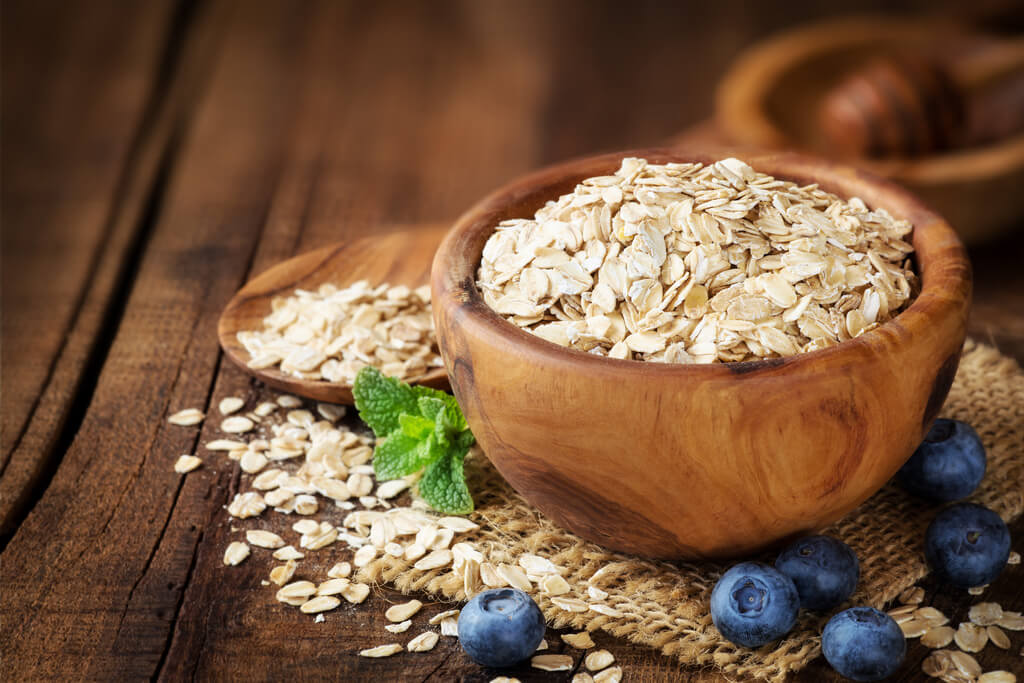 Haferflocken sind eine natürliche Quelle von Beta-Glucan