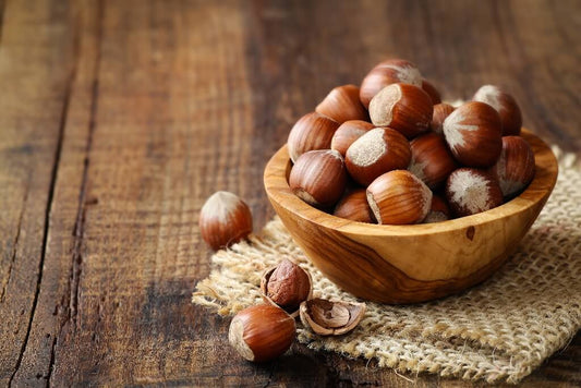 Hazelnuts in Bircher Muesli Verival