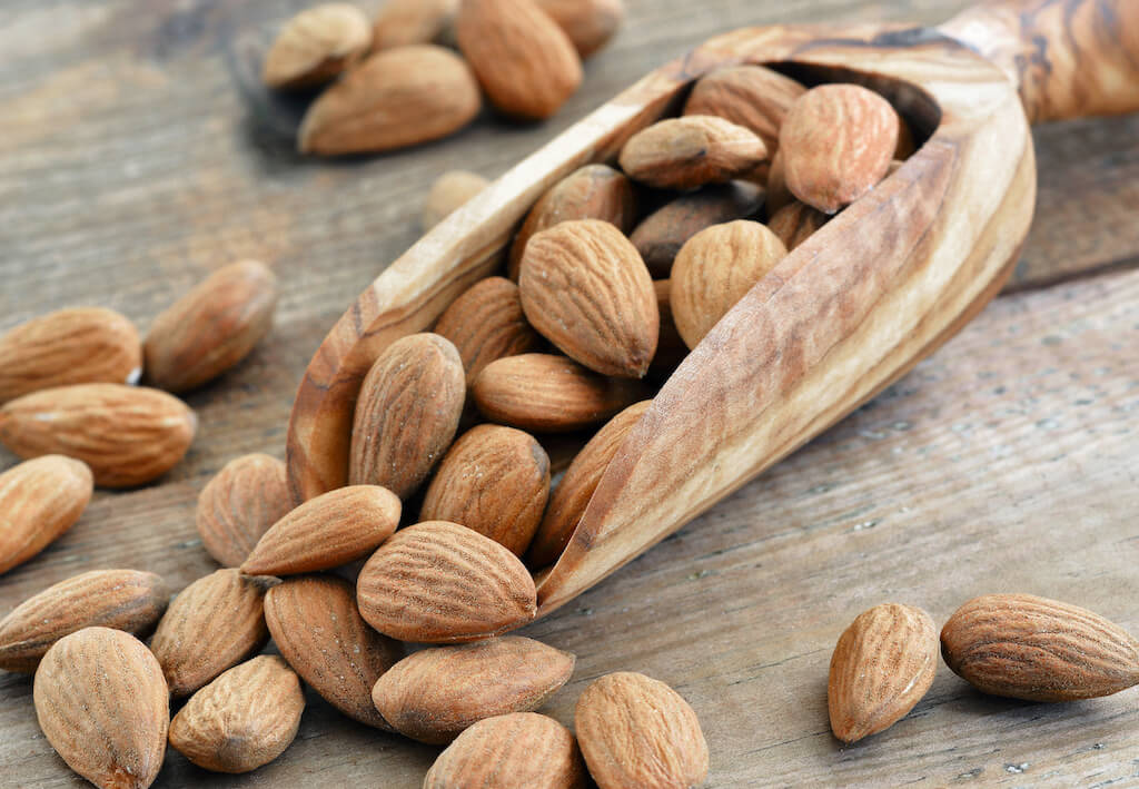 Almonds as a source of protein
