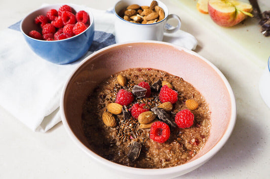 Almond Topping Porridge