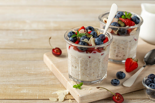 Recipe ideas Overnight Oats with yogurt