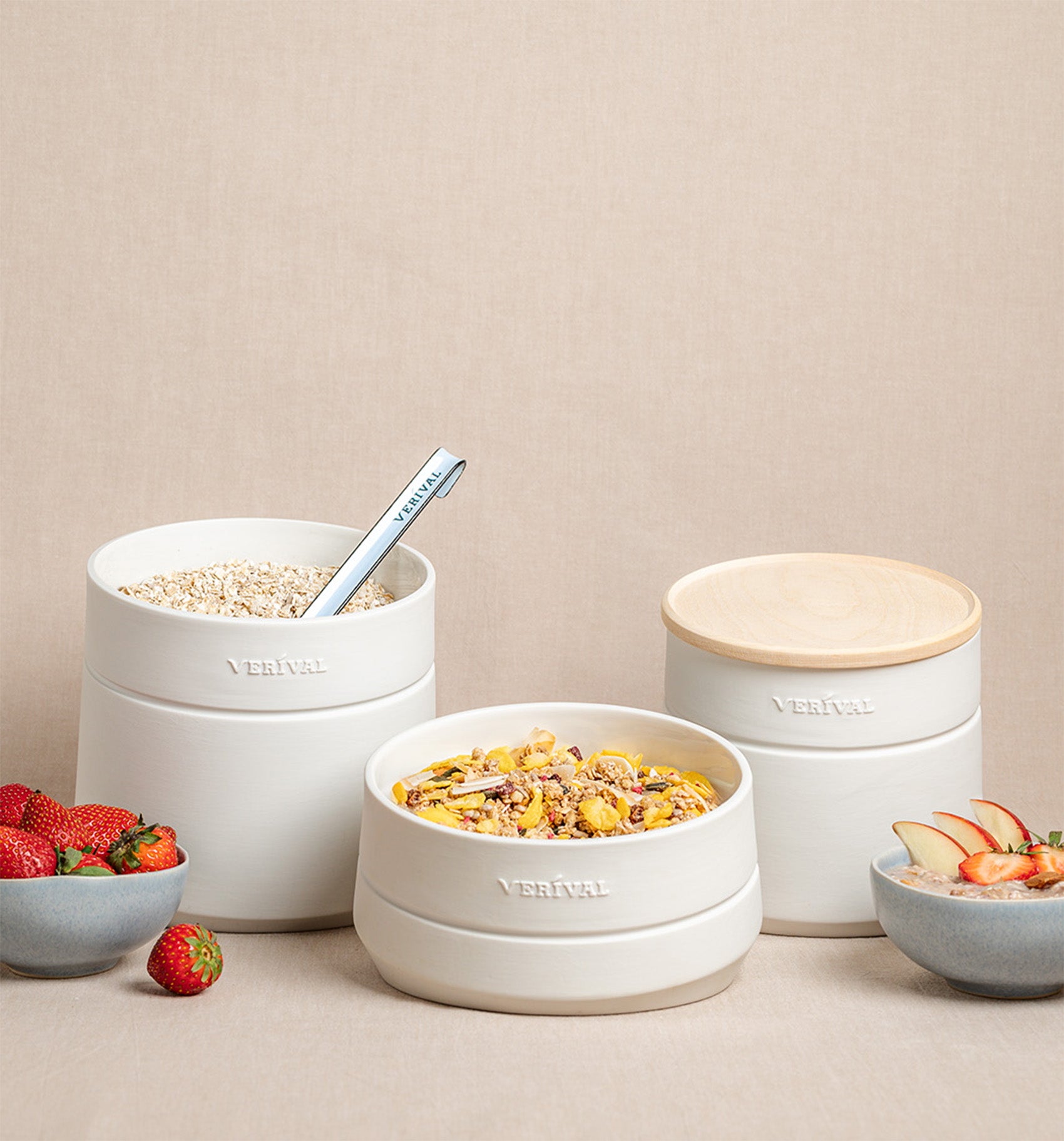 Breakfast containers for porridge, granola, muesli & co. – Verival