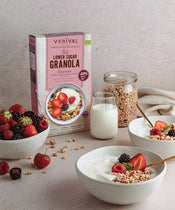 New: Cocoa-Cherry Granola 