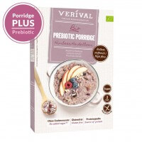 Prebiotic Porridge Raspberry-Blueberry